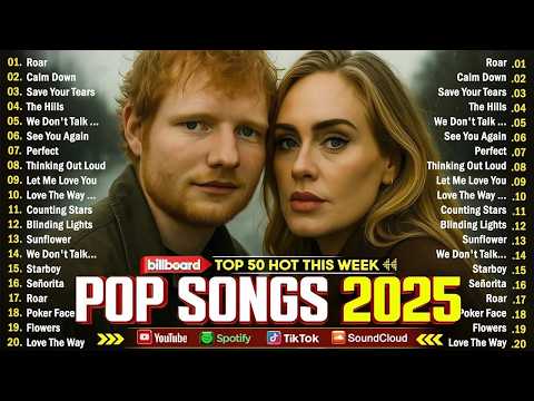 Adele, Rihanna, Selena Gomez, Dua Lipa, Bruno Mars, The Weeknd, Maroon 5, Zayn - Billboard Hot 100