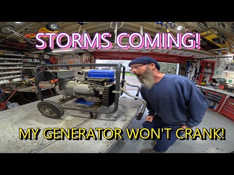 Generator Won't Crank After Sitting? Stale Fuel!