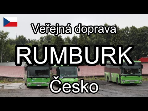 Rumburk, Česko. Veřejná doprava