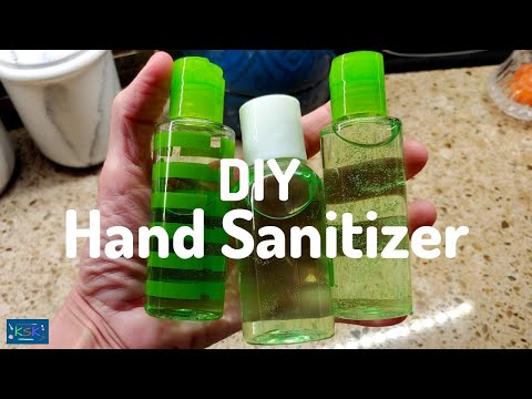 請洗手!自制洗手液只在沒有肥皂和水的情況下使用! (Please Wash Your Hands! DIY Hand Sanitizer ONLY when Soap and Water is NOT available!)