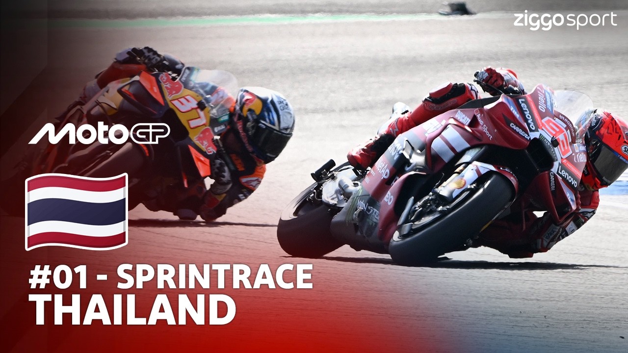 FANTASTISCHE GEVECHTEN EN BIZARRE FOUTEN OM KOPPOSITIE!! 😱😱 | Sprintrace van Thailand | MotoGP 2026