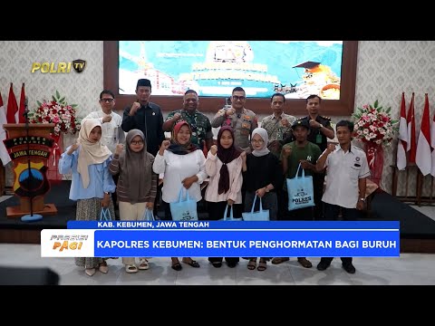 PERINGATI HARI BURUH, POLRES KEBUMEN GELAR BAKTI KESEHATAN