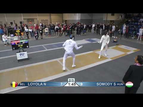 2023 112 T64 16 M E Individual Budapest HUN GP 6 SOMODY HUN vs LOYOLA BEL