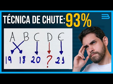[TÉCNICA COMPROVADA] COMO CHUTAR NA PROVA DE CONCURSO PÚBLICO?