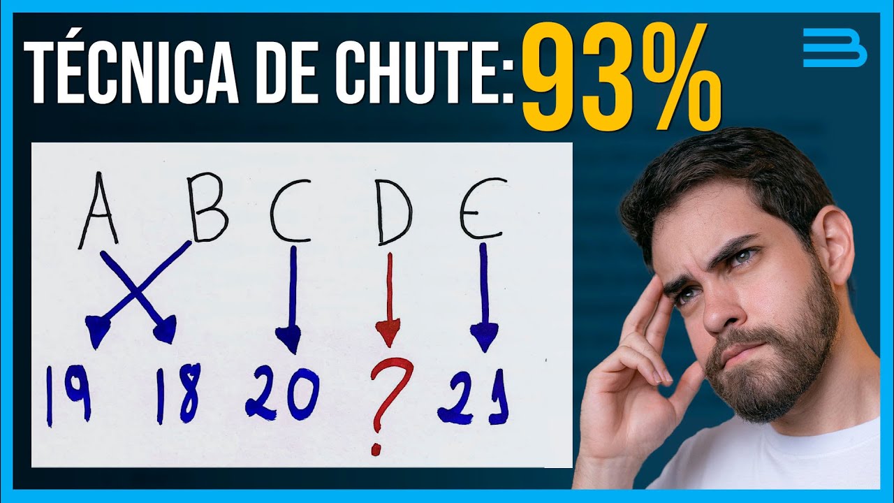 [TÉCNICA COMPROVADA] COMO CHUTAR NA PROVA DE CONCURSO PÚBLICO?