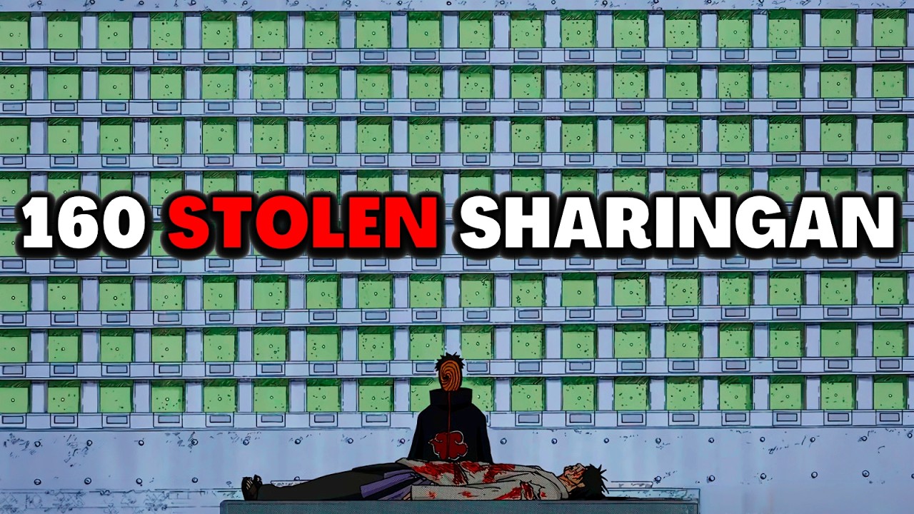 Why Obito Had 160 Sharingan In His Lab