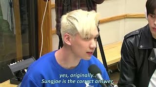 151118 슈키라 멤버들 빼고 혁이 가장 친한 연예인? 성재가 맞긴 한데..(eng subs)