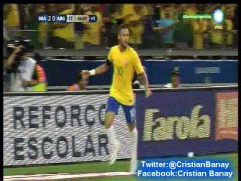 Brasil 3 Argentina 0 (Relato Mariano Closs) Eliminatorias a Rusia 2018