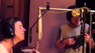 Loren Kate - recording 'So Lucky' for 'Moving On'