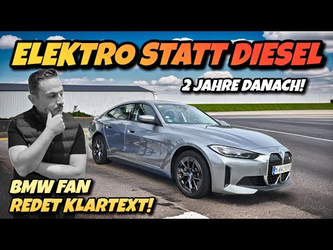 Zurück zum Diesel? Fazit nach 2 Jahren im BMW i4 eDrive 40.