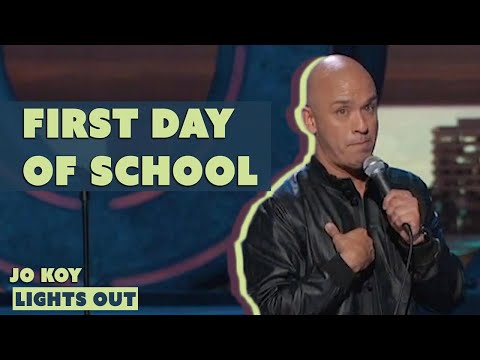 Thumbnail of the video: "First Day of School" | Jo Koy : Lights Out