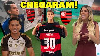 OLHA O QUE RENATA FAN FALOU DE JOAQUÍN FREITAS E ANTHONY VALENCIA REFORÇOS DO FLAMENGO.