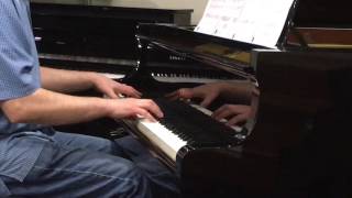 David Bowie "Life On Mars?" - Rick Wakeman instrumental piano cover with transcription