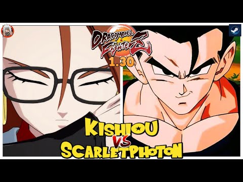 DBFZ KishiOu vs Scarlet Photon - Amazing fights - Ver 1.30