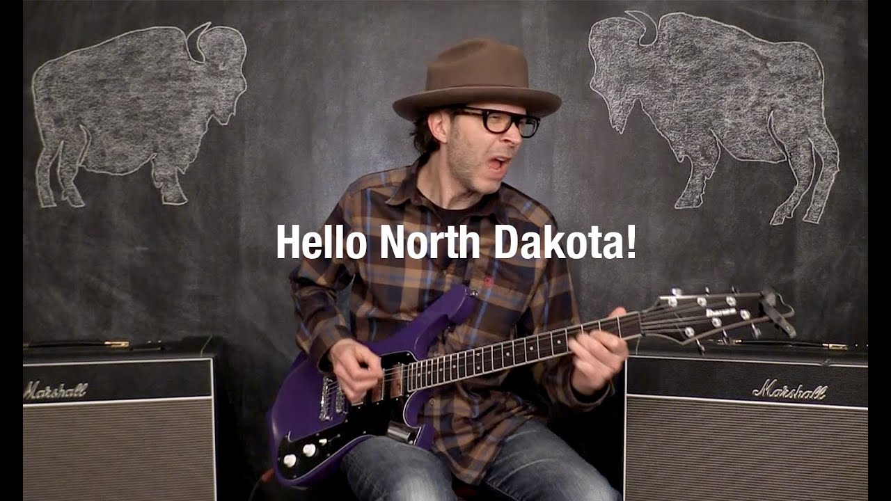 Paul Gilbert - Hello! North Dakota! Stompin' Solo Video - YouTube