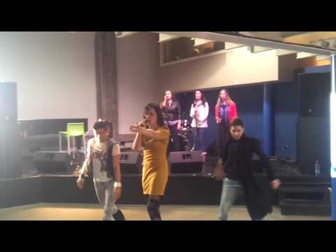 Aderet's Rehersal pre-Eurovision Israel 2013 with "VICTORY" חזרה קדם 2013 אדרת