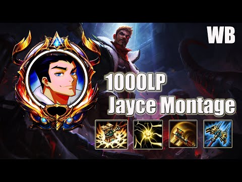 Jayce Montage-''1000LP Jayce Montage in China Server''- League of Legends 1080p HD