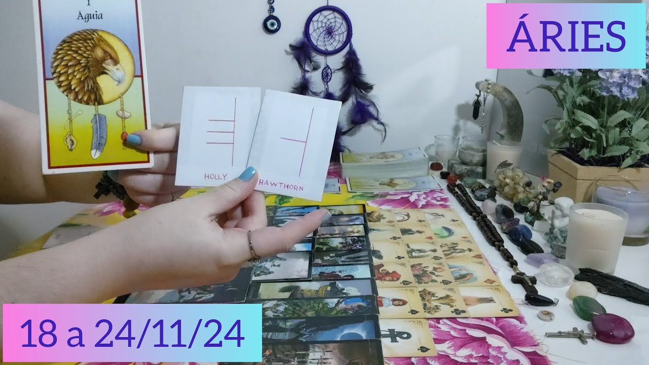 ♈ ÁRIES ⦁ 18 a 24/11/24 ⦁ 🕊️🦅🌞 A VERDADE DO SEU CORAÇÃO QUEREM TE DESVIAR PRA QUE VOCÊ NÃO ENCONTRE.