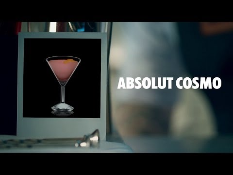 ABSOLUT COSMO DRINK RECIPE - HOW TO MIX