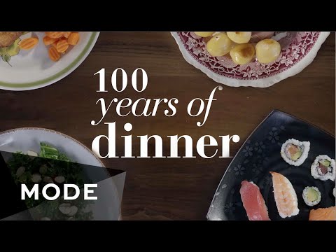 A Century of Dinners: It’s Not Only Fashion that Changes