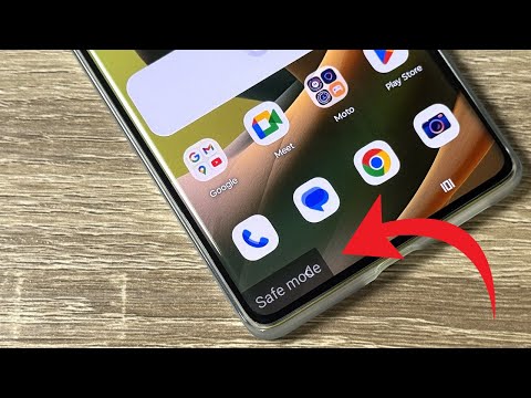 How to ENTER / EXIT SAFE MODE on Motorola G85, G55, G45, G35