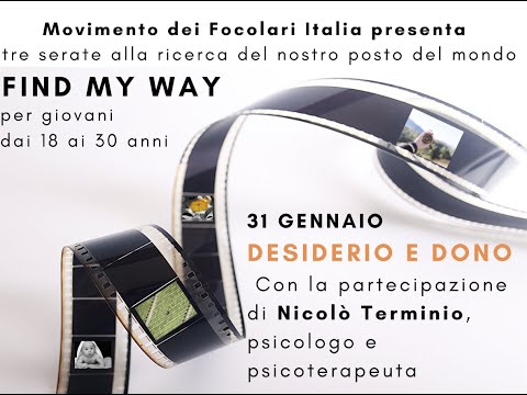 FIND MY WAY: desiderio e dono