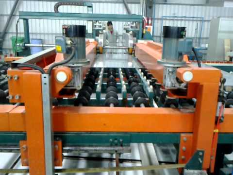 ivaco double edger transfer table