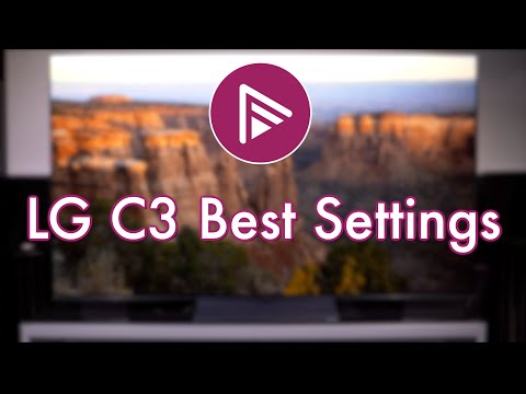 LG C3 OLED Evo BEST Picture SETTINGS | 2023 All Screen Sizes