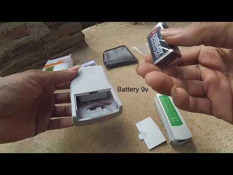unboxing network cable tester, rj 45 and rj 11 tester