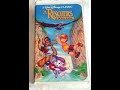 Opening To The Rescuers Down Under 1991 VHS