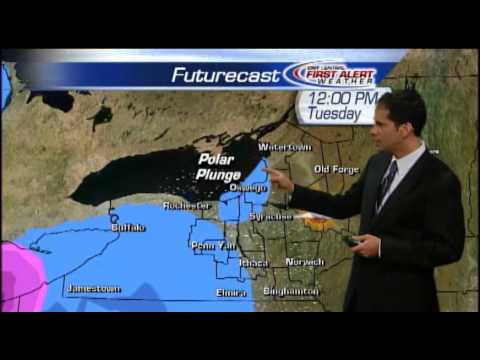 Tuesday morning weather forecast for December 24, 2013