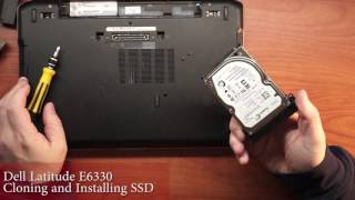 Video thumbnail for Dell Latitude E6330 Cloning and SSD Hard Drive Install Upgrade by Garth Vapor