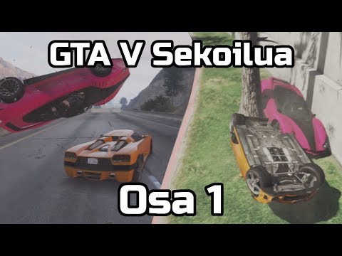 GTA V Funny moments - Dangerous situations #1