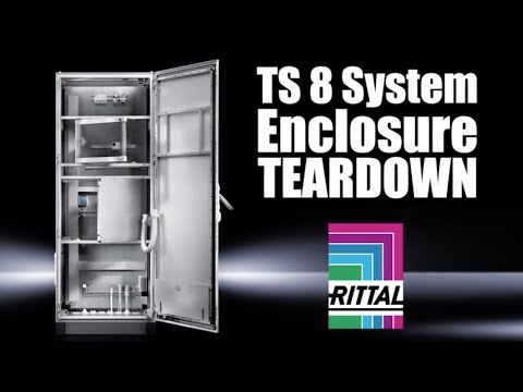 Teardown: Inside a Rittal TS-8 modular equipment cabinet