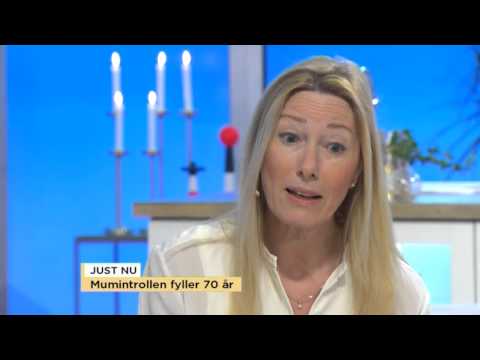 Mumin fyller 70 år - Nyhetsmorgon (TV4)