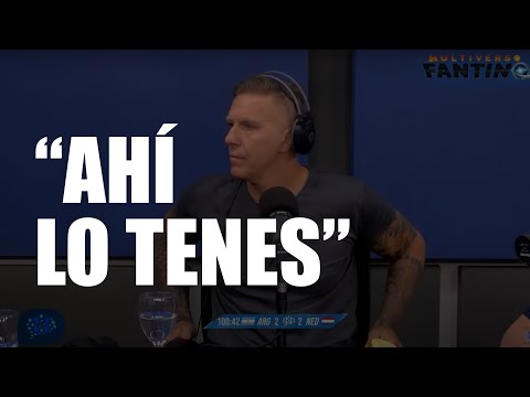 LA REACCIÓN DE ALEJANDRO FANTINO AL EMPATE DE HOLANDA | ARGENTINA 2-2 PAÍSES BAJOS