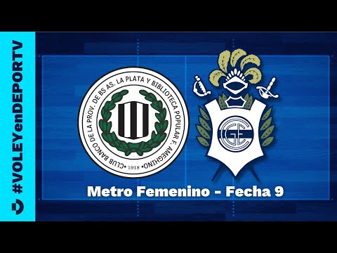 Banco Provincia LP vs Gimnasia - Metro Femenino - Fecha 9 - #VOLEYenDEPORTV - División de Honor