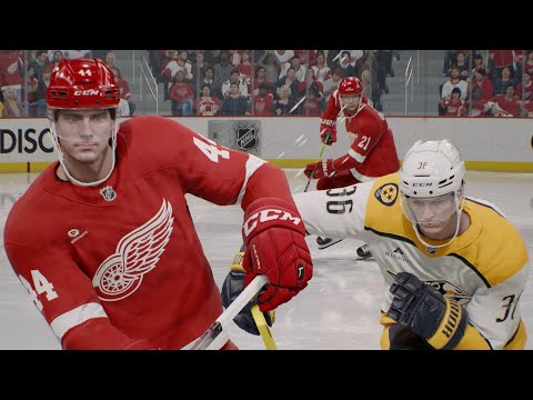 NHL 26: Season Sim - Predators vs. Red Wings (PS5) Gameplay