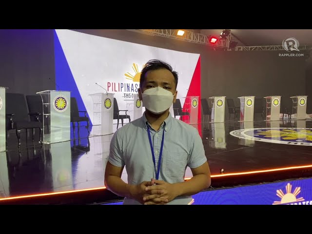 What to expect in Comelec’s first presidential debate for 2022