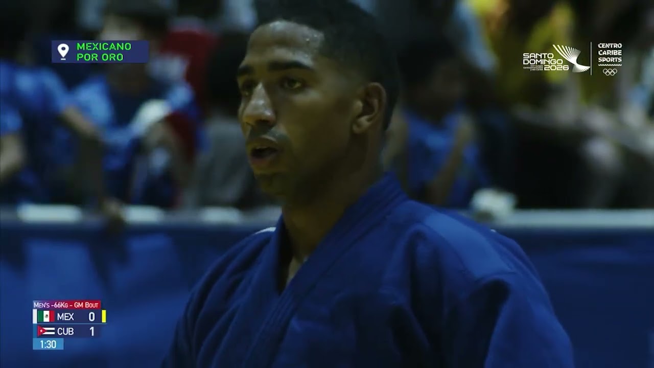 ¡PLATA para MÉXICO en JUDO! ROBIN JARA no pudo ante ORLANDO POLANCO