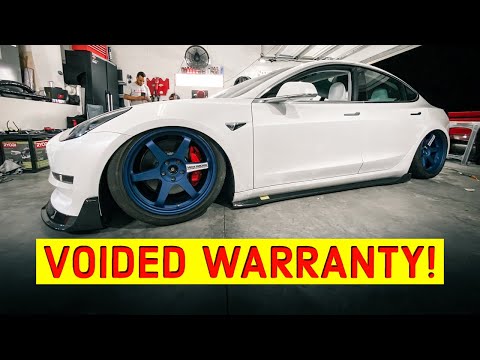 BAGGED The Tesla Model 3 on Te37