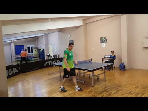 İVTTA masa tenisi turnuvası yarı final maçı Abdülkerim YILDIRIM Aykut Cem Safoğlu