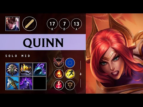 Quinn Mid vs Lissandra: Dominating - EUW Grandmaster Patch 14.23