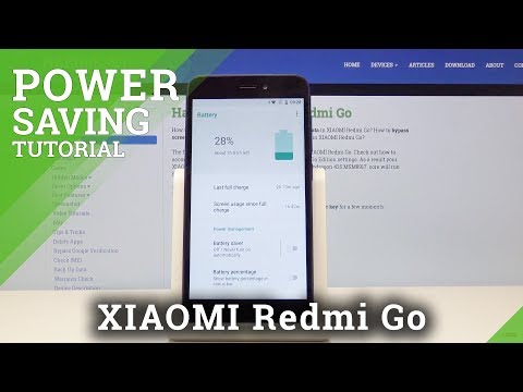 How to Save Power in XIAOMI Redmi Go - Enable Power Saving Mode