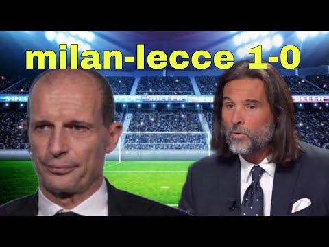 ADANI INTERVIEWS MAX ALLEGRI ON THE SPORTS SUNDAY AFTER MILAN-LECCE 1-0🔥