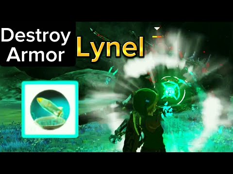 How To Break Lynel Armor - Zelda Tears Of The Kingdom