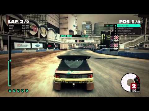 Dirt 3 Shibuya DLC - Udagawacho Gameplay HD