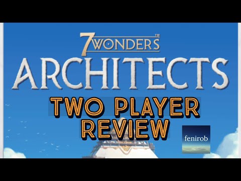 7 Wonders Architects Board Game | Two Player Review