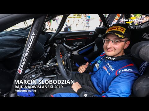 Marcin Słobodzian po Rajdzie Nadwiślańskim 2019