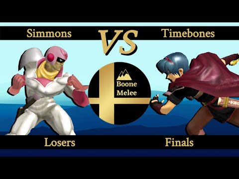 Simmons (Captain Falcon) vs. Timebones (Marth) - Losers Final - BIBR 16